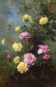 unknow artist Still life floral, all kinds of reality flowers oil painting  54